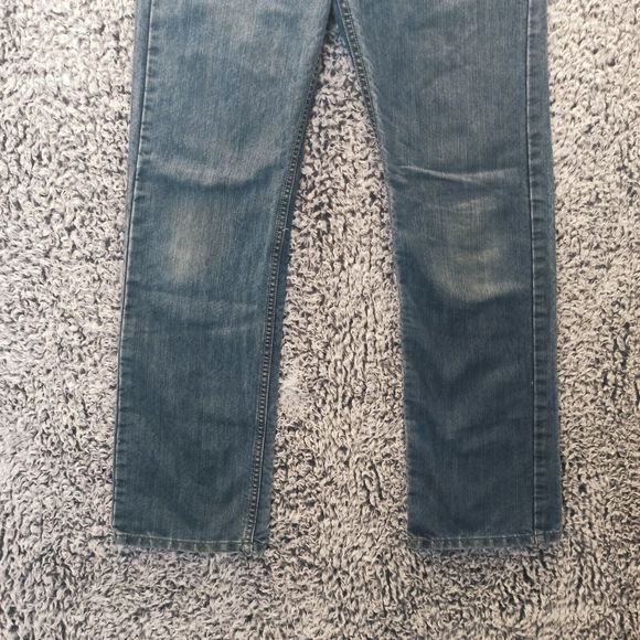 Levi's 514 Jeans Men 18 Regular W29X L29 Denim Slim Straight Blue Med Wash - Picture 3 of 9